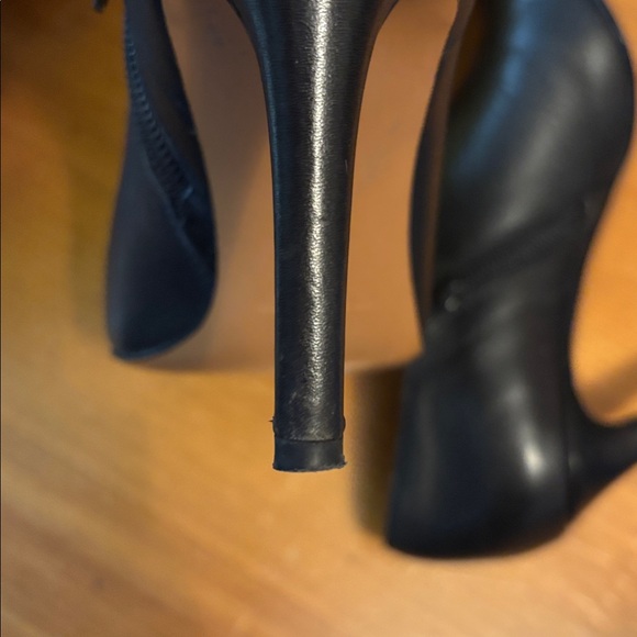 Coach high heel shoes boots booties size 6 black - Picture 8 of 10